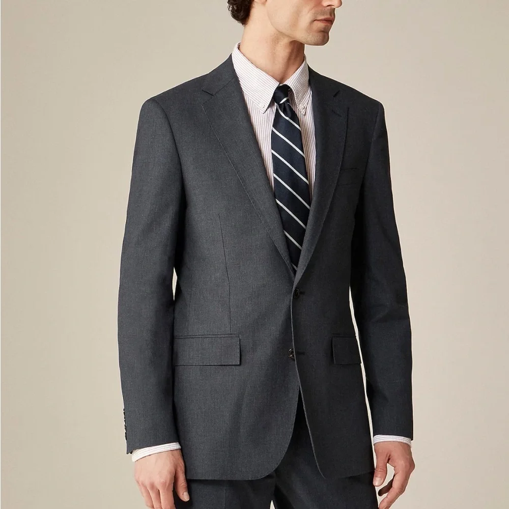 J crew Ludlow Slim-fit suit jacket in Italian cotton blend